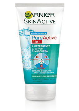 Gel detergente Pure Active - 3 in 1