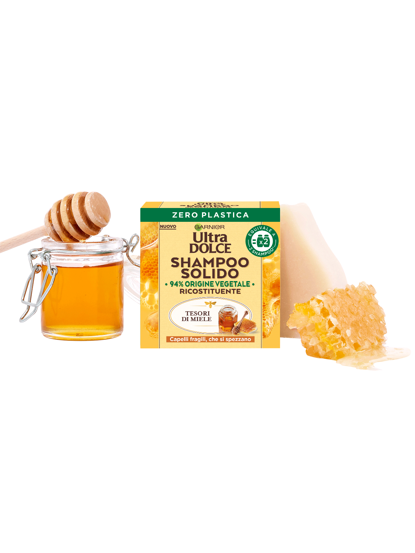 Garnier Ultra Dolce Shampoo Solido Tesori di miele