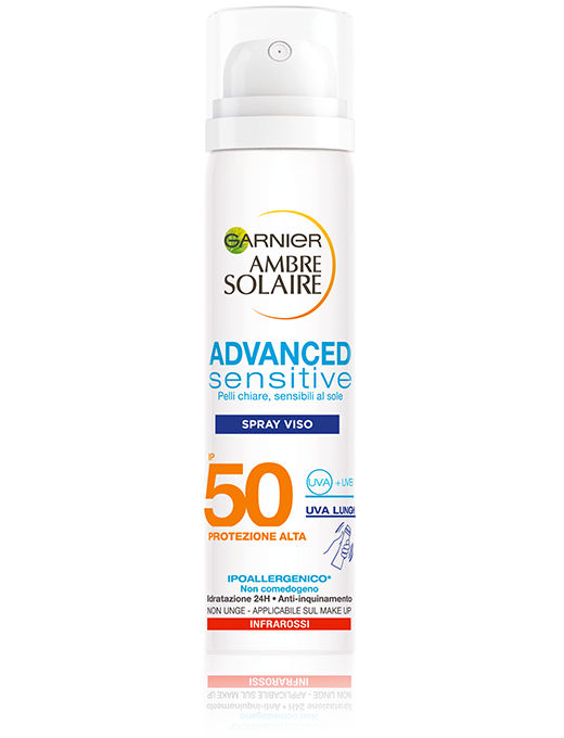 Spray viso advanced sensitive 50