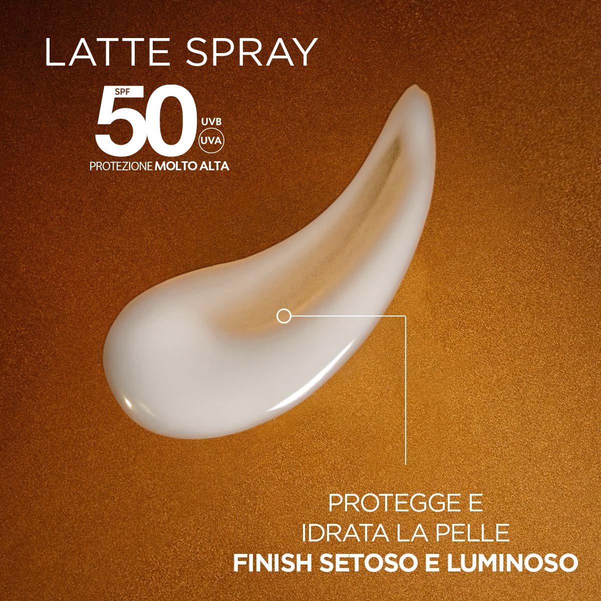 Garnier Ambre Solaire Ideal Bronze Latte Solare Spray SPF50 